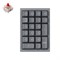 Механическая клавиатура QMK Keychron Q0 (цифровой блок), алюминиевый корпус, RGB подсветка, Gateron G Pro Red Switch, Hot Swap, Grey - фото 28937