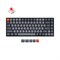 Беспроводная механическая клавиатура Keychron K2, Light Grey, 84 клавиши, алюминиевый корпус, RGB подсветка, Gateron Red Switch - фото 28998