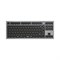 Механическая клавиатура QMK Keychron Q3 TKL Knob, алюминиевый корпус, RGB подсветка, Barebone, серый - фото 29001
