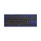 Механическая клавиатура QMK Keychron Q3 TKL ANSI Knob, алюминиевый корпус, RGB подсветка, Barebone, синий - фото 29003