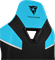 Кресло компьютерное игровое ThunderX3 TC5  MAX Azure Blue - фото 29458
