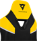 Кресло компьютерное игровое ThunderX3 TC5  MAX Bumblebee Yellow - фото 29469