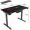 Стол для компьютера (для геймеров) Eureka I1-S, чёрный - фото 32104