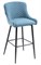 Барный стул Everprof Nico Ткань Голубой - фото 32581