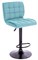 Барный стул Everprof Richy Ткань Бирюзовый - фото 32594