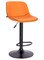Барный стул Everprof Smile Black Экокожа Оранжевый - фото 34300