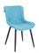 Обеденный стул Everprof Aqua Ткань Голубой - фото 34392