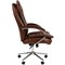 Офисное кресло CHAIRMAN 795, натуральная кожа/экокожа, коричневый Bruno N - фото 36694