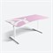 Стол для компьютера Arozzi Arena Gaming Desk - White-Pink - фото 37197