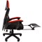 Игровое кресло CHAIRMAN CH571, ткань/сетка, черный/красный - фото 38646