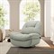 Кресло-реклайнер Eureka EEA02 с откидной спинкой и функцией качания, серый - фото 39059