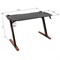 Стол компьютерный SKILLL CTG-003 120X60, Черная рама/черная столешница - фото 40913