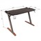 Стол компьютерный SKILLL CTG-003 120X60, Серая рама/черная столешница - фото 40946