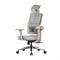 Эргономичное компьютерное кресло FoxGear NETZ модель E, серый - фото 42442