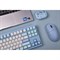 Беспроводная механическая клавиатура MCHOSE GX87 Lite, синий - фото 42644