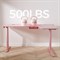 Стол письменный (для компьютера) угловой EUREKA ERK-L60R-PK-V2 (правый), розовый - фото 42901