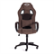 Кресло игровое TetChair DRIVER (22) флок/ткань, коричневый, 6/TW-24 - фото 43285