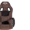 Кресло игровое TetChair DRIVER (22) флок/ткань, коричневый, 6/TW-24 - фото 43290