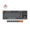 Беспроводная механическая клавиатура QMK Keychron K8 Max, 87 клавиш, RGB подсветка, Hot-swap, алюм.рамка Keychron Red Switch - фото 43337