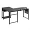 Стол письменный (для компьютера) угловой EUREKA ZX-L150B-B-RU с шириной 150 см, Black - фото 43778