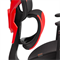 Кресло игровое TetChair KingCobra, иск. кожа, сетка, черный, красный - фото 43973