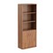 Шкаф с одним комплектом глухих малых дверей СТ-1.1 Орех Французcкий 770*365*1975 IMAGO - фото 44767