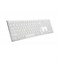 Беспроводная ультратонкая клавиатура xGhost Blade, 110 клавиш, ножничные переключатели, White Silver - фото 45049