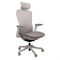 Офисное Компьютерное кресло SPARX FT-15 Enigma White / Grey (Mesh / Fabric , светло-серый) - фото 46100