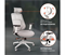 Офисное Компьютерное кресло SPARX FX-4 Ghost White / Grey - фото 46165