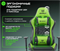 Компьютерное кресло BRAVE AF-17-3 Nuke Black / Green - фото 46467