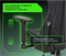 Компьютерное кресло BRAVE AF-17-3 Nuke Black / Green - фото 46469