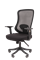 Офисное кресло CHAIRMAN CH563 без подголовника, ткань/сетка, черный - фото 47123