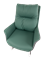 Офисное кресло Chairman 524 Россия экокожа зеленый/серый - фото 48006
