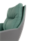 Офисное кресло Chairman 524 Россия экокожа зеленый/серый - фото 48010