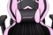 Игровое Кресло AKRacing PLAYER (AK-K6014-BP) black/pink